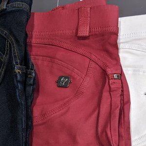 Freddy WR.UP matte red faux leather pants